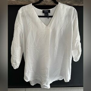 Crème blouse